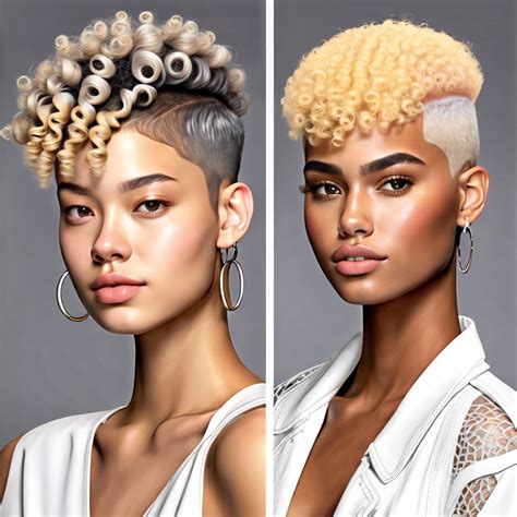 15 Buzz Cut Curly Hair Ideas to Inspire Your Next Look - Burst of Style