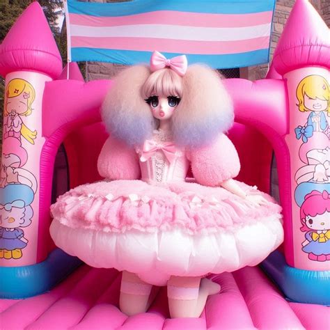 Locked Sissy Doll Mask and Giant Diaper by ScarletDevil09 on DeviantArt