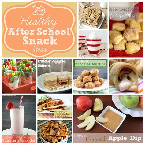 29 Healthy After School Snack Ideas! - Yummy Healthy Easy