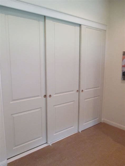 Inspiration 65 of 3 Track Sliding Closet Doors | e-lectricitee