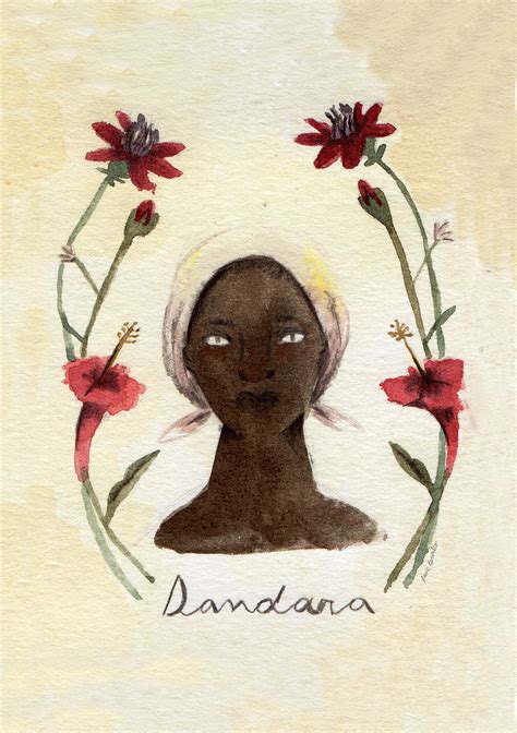 Dandara | mini pôster | F. Atelier