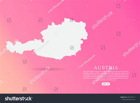 world map austria