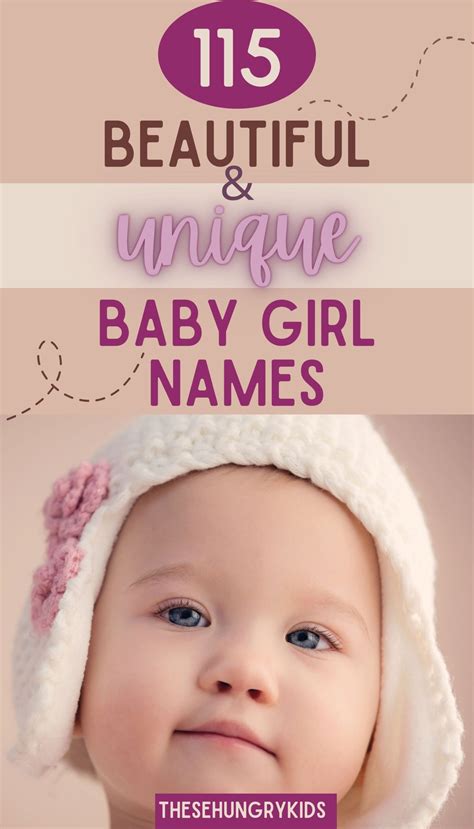 115+ Pretty and Unique Baby Girl Names – These Hungry Kids