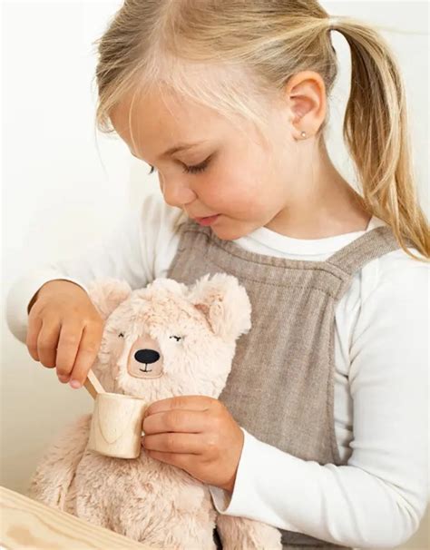 Slumber Kins Stuffed Animal and Book Set Honeybear | Pretty Please ...