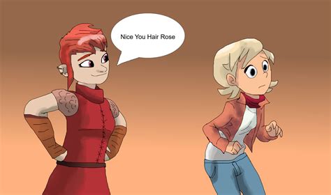 Nimona see a Rose by Francoraptor2018 on DeviantArt