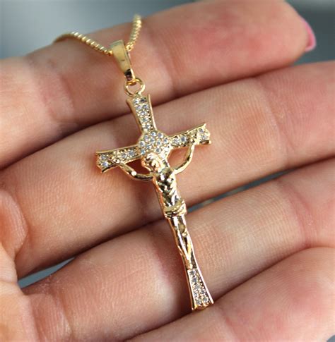 Mens Gold Chain And Cross at Kyle Melvin blog