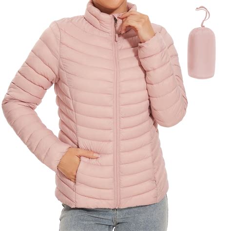 Women's Lightweight Packable Puffer Jacket Winter Warm Puffer Jacket ...