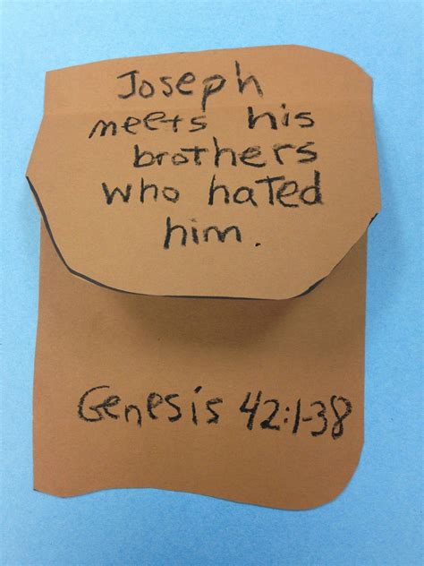 Free Printable Joseph Forgives His Brothers Craft | dev.onallcylinders.com