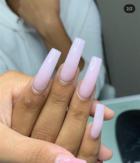 tapered square nails long ideas Tapered squoval naijasuperfans - Nail ...