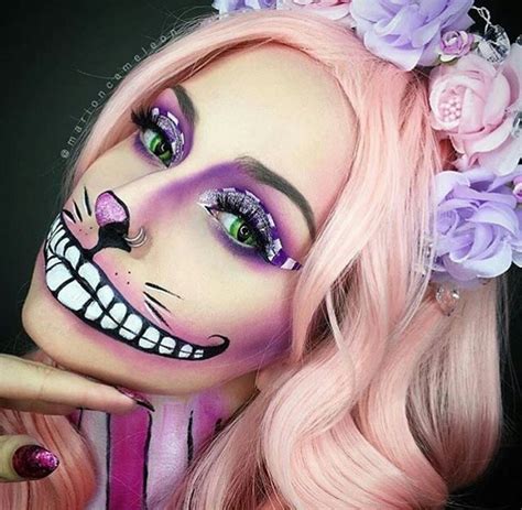 (Wonderland Cat) pinterset: @ glamskullcandy | Cat halloween makeup ...