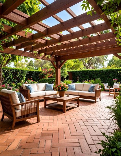 24 Pergola Flooring Ideas for Stylish Outdoor Floors - Too Much Time