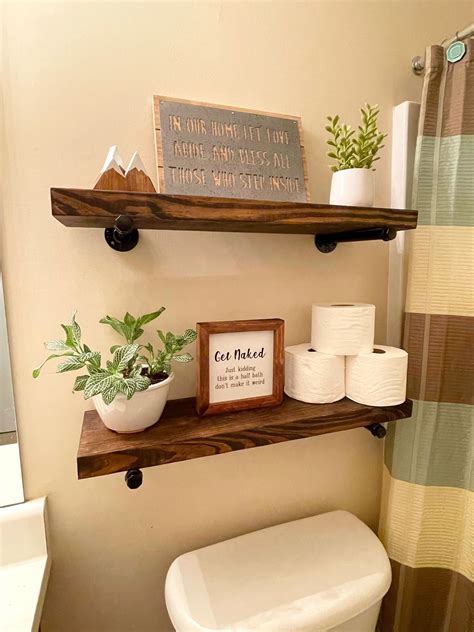 Floating Shelves Bathroom