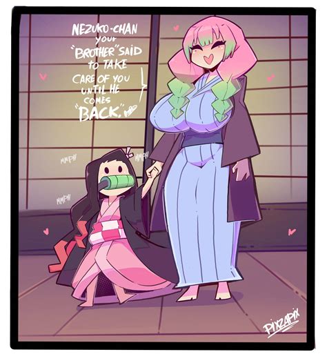 Mitzuri x nesuko nsfw by pixzapix on DeviantArt