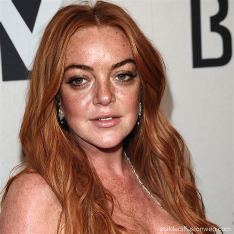 Lindsay Lohan on the Red Carpet | Stable Diffusion Online
