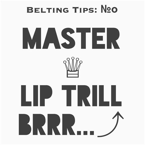 Chico's Belting in LA: Belting Tips 0 : Lip Trill