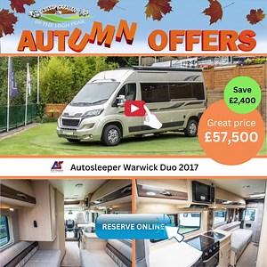 Auto-Sleeper Warwick Duo 2017 Click here to view motorhome:...