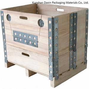 [Hot Item] Hygienic Smooth Surface Collapsible Container for Cleanroom Applications