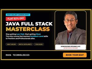 How I Build Defence & Banking Systems: Java Full Stack Masterclass ROADMAP🔥