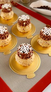 22K views · 1.1K reactions | Spiced chocolate toffee nut entremet✨ Chocolate sponge, almond praline crunch, coffee crémeux, and spiced almond bavarois with chocolate whipped ganache and coffee caramel. Festive, cozy, and perfect for winter❄️ Full recipe now up on my Substack: https://soohyunlee.substack.com/p/spiced-chocolate-toffee-nut-entremet #chocolate #coffee #almond #christmascake #entremet | Soohyun Lee | Facebook