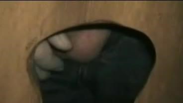 Wife In A Glory Hole Booth Taking Loads Of Cum
