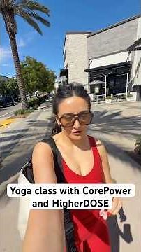 Yoga class with CorePower and HigherDOSE