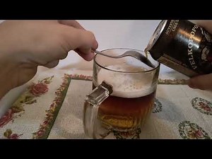 Vágott sör készítés.