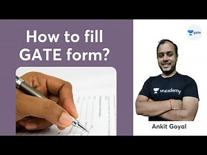 How to fill GATE form? | Step by Step Guide | GATE 2022 | Ankit Goyal