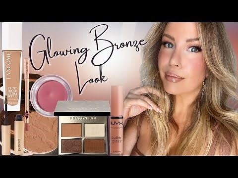 10-15 MINUTE BRONZE AND GLOWY MAKEUP TUTORIAL FOR MATURE SKIN | Risa Does Makeup