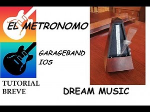 Tutorial garageband en español - metrónomo y compás