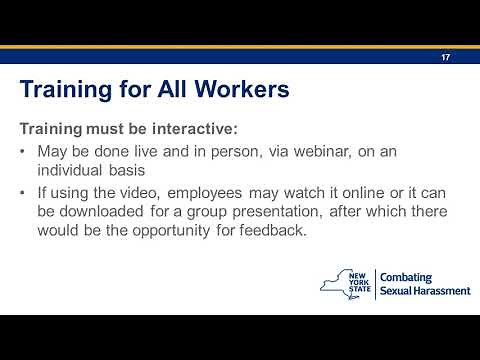 Sexual Harassment Prevention Training Requirements 2019: Policy and Training Overview for Employers