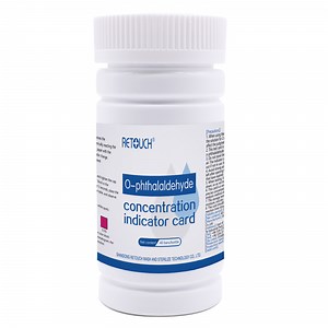 [Hot Item] Glutaraldehyde Concentration Indicator Card, Used to Measure The Concentration of Glutaraldehyde, Cidex Strip Test