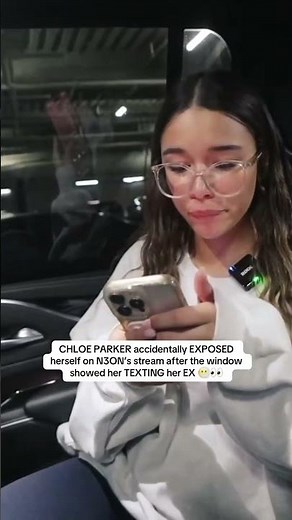 CHLOE PARKER accidentally EXPOSED herself on N3ON’s stream #n3on #crazy #exposed