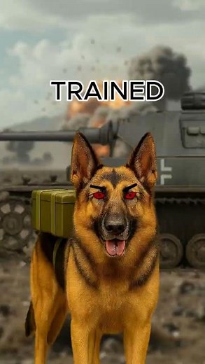 The Dogs Trained to Explode Tanks #facts