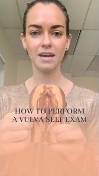 How To Perform A Vulva Self Exam 🌷 #womenshealth #vulva #selfcare