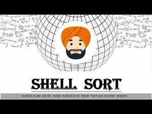 SHELL SORT||DATA STRUCTURE & INTRODUCTION TO PROGRAMMING