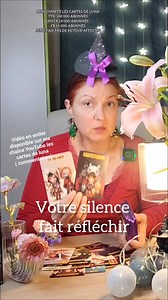 48K views · 1.1K reactions | Votre silence fait réfléchir. Vidéo en entier disponible sur ma chaîne YouTube les cartes de luna ( lien en commentaires) Les tirages privés et bracelets énergétiques disponibles sur mon site internet lescartesdeluna.bigcartel.com #fblifestyle | Cartes de Luna | Facebook