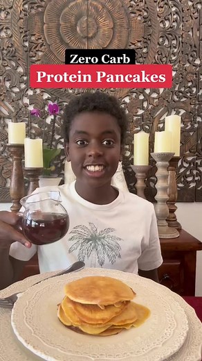 Anyone else like pancakes for dinner?! Well we sure do! My Easy Protein Pancakes are going to blow your mind!! Save on Equip with code MARIA ❤️ #pancakes #pancakeslover #breakfast #brunch #brinner #breakfastideas #protein #breakfastfordinner #equip #mariaemmerich | Keto Adapted - Maria Emmerich