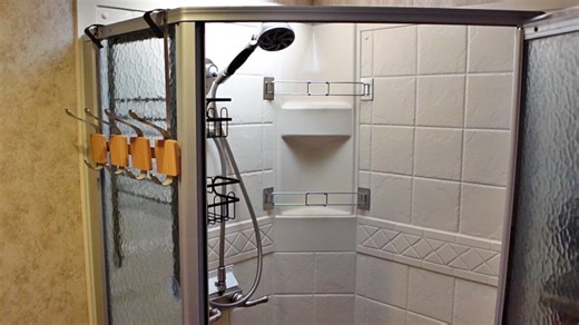 Various RV Shower Mods and Add-ons