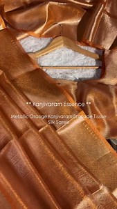 Search Code TSS-724 Metallic Orange Kanjivaram Brocade Tissue Silk Saree with Golden Zari Floral Embossed Weave Price ₹1599 Free Shipping To order kindly DM or WhatsApp us at Primary - 9198205557 (Alhaira) Secondary 9559848269 (Rozi) Our Website 🌍 (www.Theuseeshop.com) Visit our store in Varanasi- New Shop Address- B 58/53 Shop No.5 1st floor Rathyathra, Infront of Kuber Complex Above Lenskart, Varanasi 📞 91 8072855187 —————————————————— [ Banarasi Saree , Banarasi saree blouse design , weddin