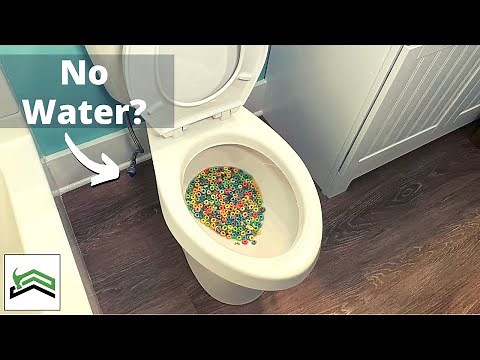 How To Flush A Toilet Without Running Water