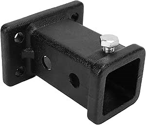 2in Bolt On Receiver Tube Trailer Hitch Receiver Adapter for Pickup Trucks Universal