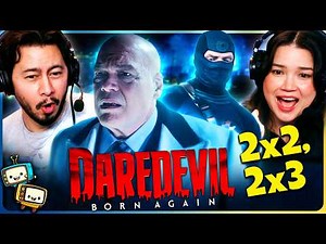 DAREDEVIL: BORN AGAIN 2x2 & 2x3 Reaction! | Season 2 | Charlie Cox | Vincent D'Onofrio