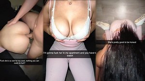 snapchat cuckold compilation: 18 year old cheats on her boyfriend after the gym (more on Onlyfans)
