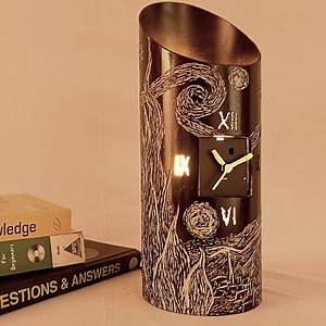 56K views · 377 reactions | Starry Night Lamp Cum Table Clock. DIY PVC Pipes | RusticKraft | Facebook