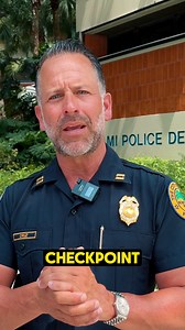 2.2K views · 35 reactions | DUI Checkpoint happening tomorrow, Friday May 24th from 6pm-12am, in the Coconut Grove area. The goal of this checkpoint is to identify and apprehend impaired drivers before they can kill or injure others. We will show zero tolerance for motorists who violate Florida’s traffic laws. | Miami Police Department | Facebook