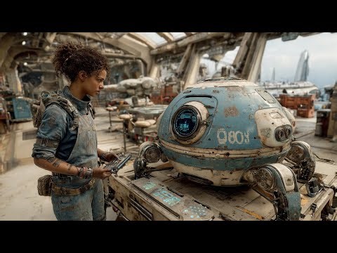 Human Mechanic Saw Little Alien Robot Check Same Ship Panel Again—Until It Realized What Was Missing
