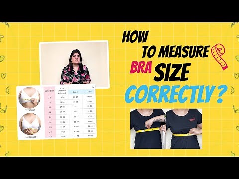 How to measure bra size correctly at home? | Easy Beginners Guide