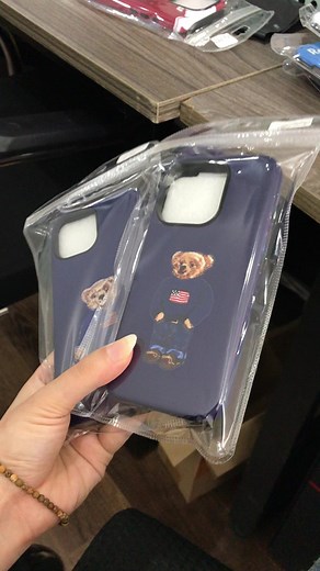 Polo Bear Matching Phone Cases for Couples