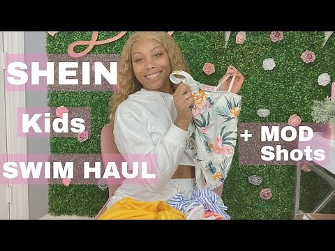 SHEIN KIDS Swimsuits | Try On Haul