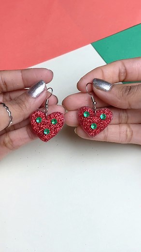 29K views · 230 reactions | Christmas Earrings DIY ❤️ | DIY-hard Crafty | Facebook